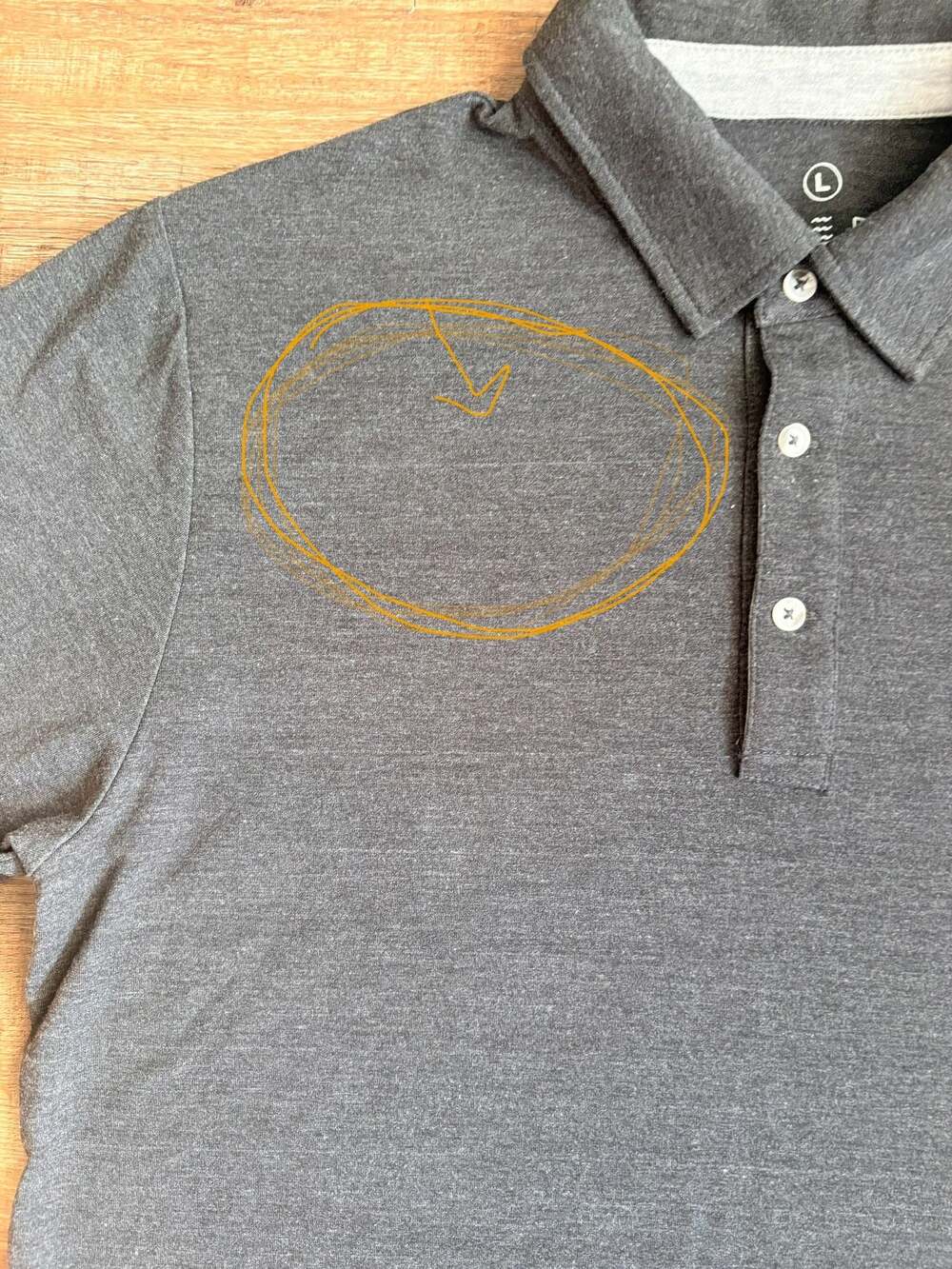 Free Fly Large Men's Bamboo Blend Performance Short Sleeve Polo Shirt - Picture 4 of 9